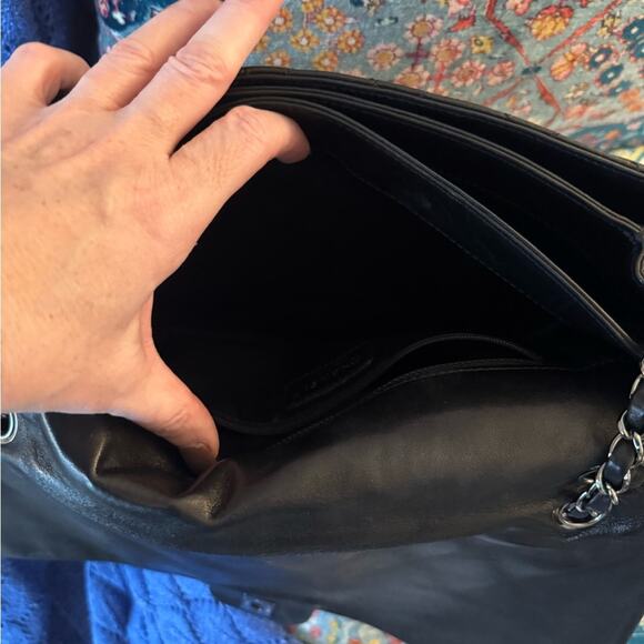 Chanel Special 3 slot flap Black Quilted wSilver Hardware employees only edition - Picture 5 of 11